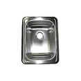 thumbnail image 2 of LaSalle Bristol 13TFD1412 - Utopia Stainless Steel Drop-In Rectangular Single Bowl Kitchen Sink (14"L x 10"W), 2 of 2