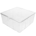 thumbnail image 1 of Caja de almacenamiento de tarjetas de acrílico Soporte de almacenamiento de tarjetas Organizador de tarjetas Caja de almacenamiento de acrílico Porta tarjetas de juego Práctico porta tarjetas de juego, 1 of 8