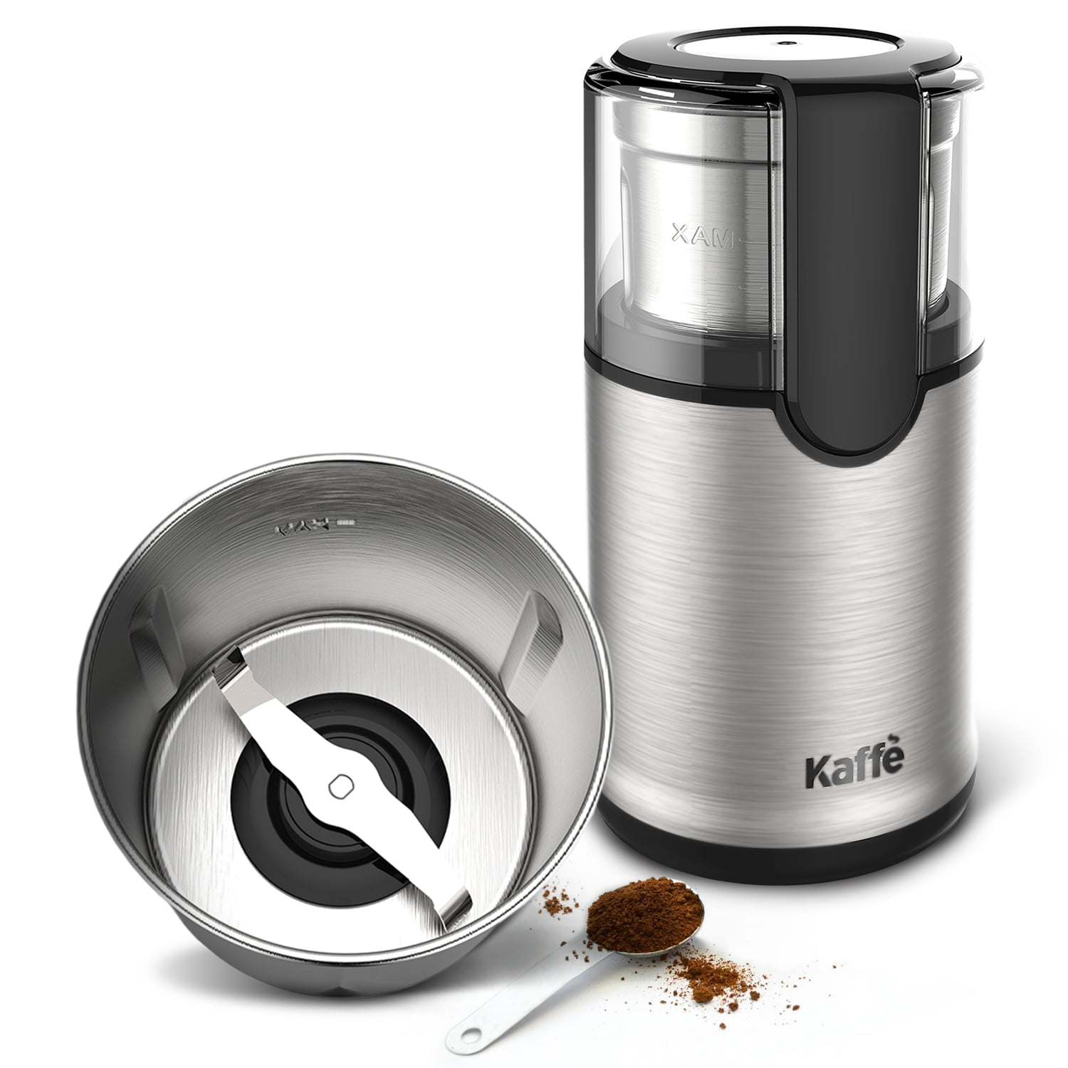 Kaffe KF2020 Electric Blade Coffee Grinder (Stainless Steel) – Kaffe  Products