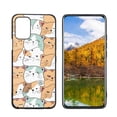 thumbnail image 1 of Cat-pattern Phone Case, Degined for LG Q52 Case Men Women, Flexible Silicone Shockproof Case for LG Q52, 1 of 1