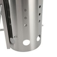 thumbnail image 3 of Yajisi Chimney Starter Stainless Steel Heavy Duty Charcoal Starter Barrel Quick Ignite Fire Tool for Outdoor Barbecue Camping Picnic 10.7 inches / 27.3 cm, 3 of 4