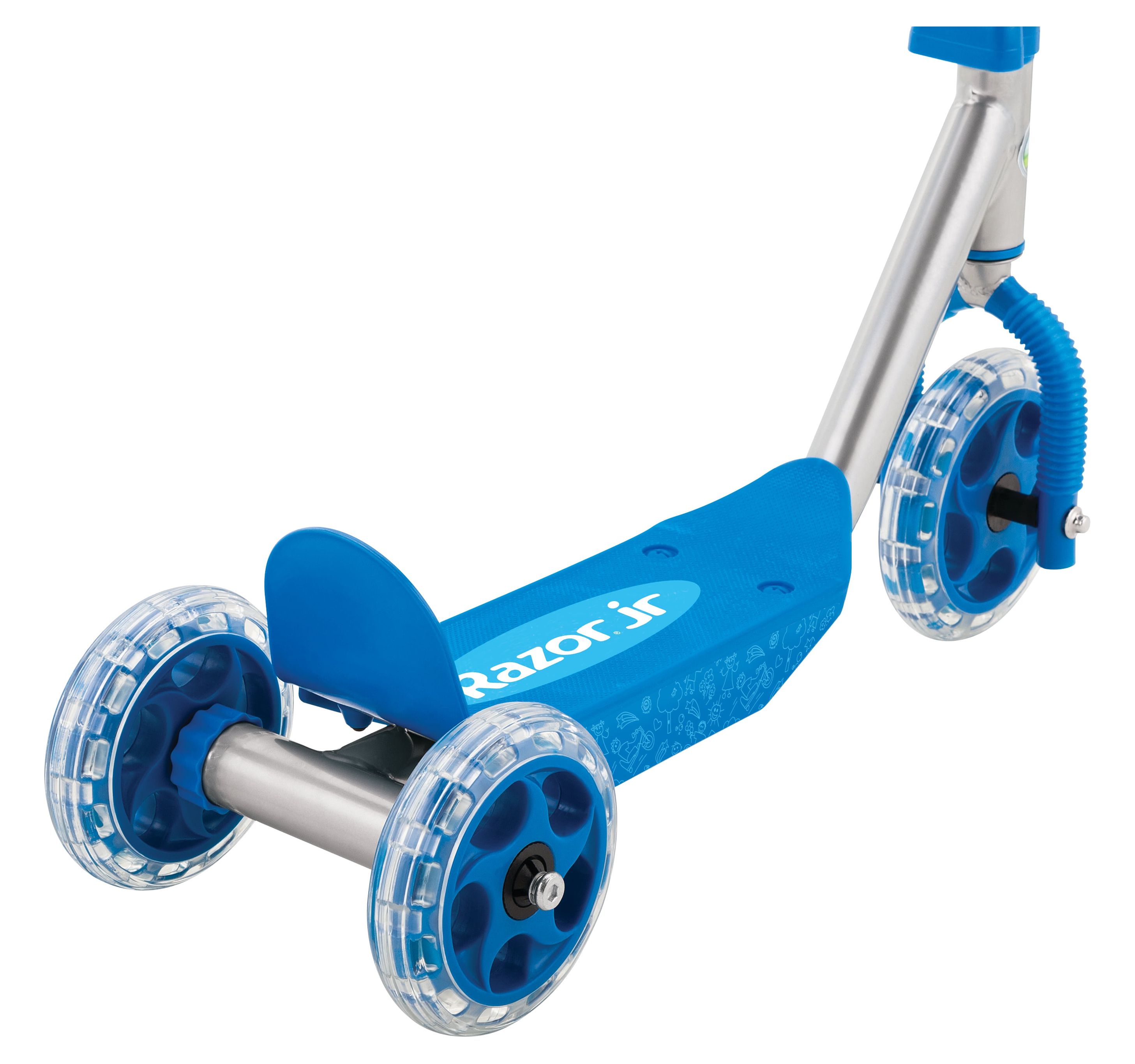 Razor Jr 3-Wheel Lil' Kick Scooter - For Ages 3 and up, Blue - image 2 of 9