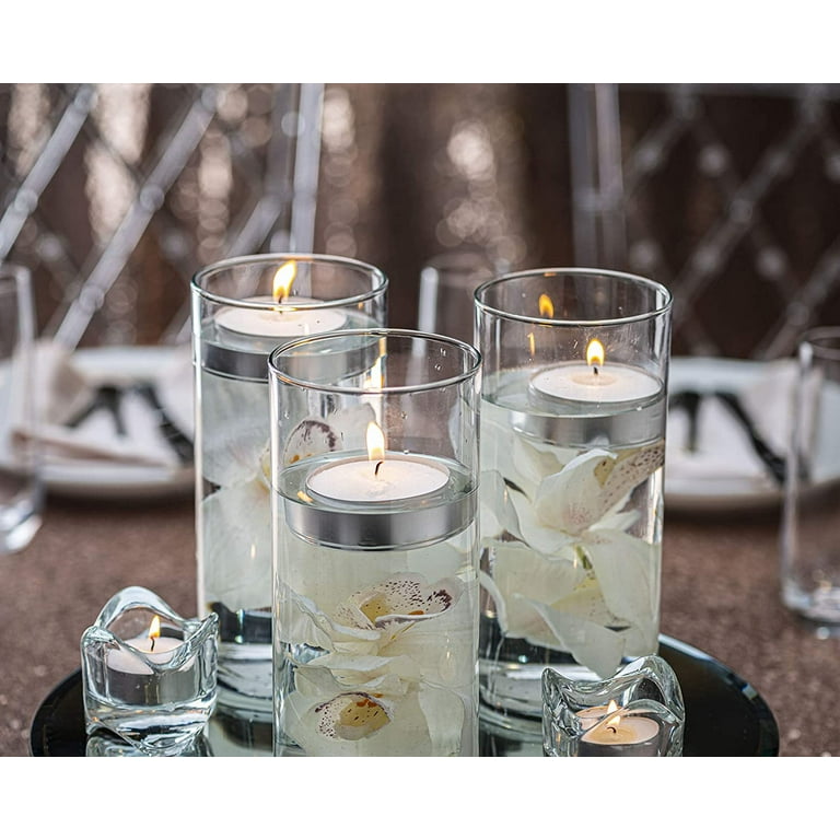 Bolsius White 6 Hr. Unscented Tea Light Holiday Candles Bulk for Wedding,  Dinner, Spa, Home/Party Décor