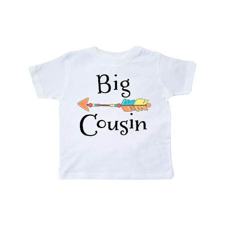 

Inktastic Big Cousin-arrow Gift Toddler Boy or Toddler Girl T-Shirt