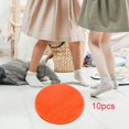 thumbnail image 6 of Axioma 10 Pieces Carpet Spot Markers Spot Marker Sticker Reusable Non Slip Stick to The Orange, 6 of 10