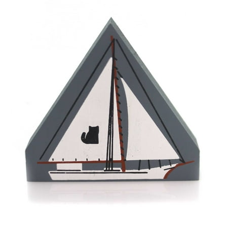 Skipjack Wood - Cats Meow Village SKIPJACK Wood Accessory Retired Sailing Sail 131