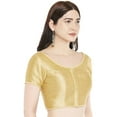 thumbnail image 3 of Readymade Designer Party Wear Indian Style Blouse Top Saree Blouse For Women, 3 of 4