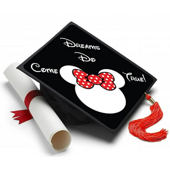 Minnie Mouse Grad Cap Tassel Topper
