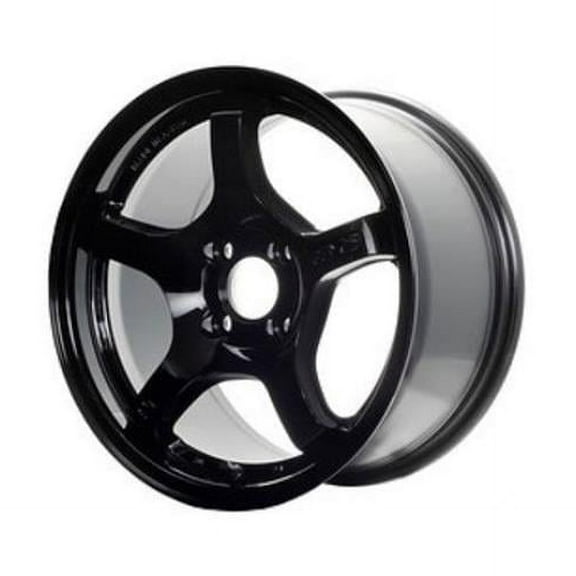 Gram Lights WGCRX38DGX 18 x 9.5 in. 57CR Plus 38 mm Offset 5 x 100 mm Bolt Pattern Wheel, Glossy Black