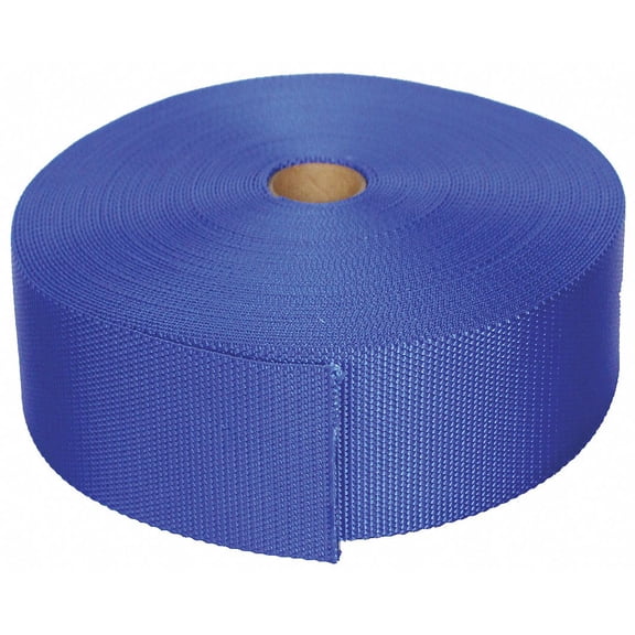 Bulk-Strap Bulk Webbing,102 ft x 2 In,7000 lb N02102BL