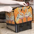 thumbnail image 7 of Lsque Halloween Flamingos Print 2 Slice Toaster Cover , Kitchen Appliance Dustproof Protector , Toaster Protector Dustproof Kitchen Appliance Cover, 7 of 7
