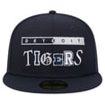 thumbnail image 2 of Men's New Era Navy Detroit Tigers Ransom 59FIFTY Fitted Hat, 2 of 6