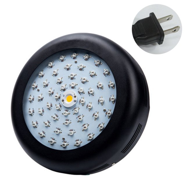 Luz de cultivo LED UFO de 150 W, luz de lámpara de cultivo UV e IR de espectro completo para plantas de interior, luces de cultivo de vegetales hidropónicos Ofspeizc 2035921-1