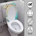 thumbnail image 4 of HELLHERO Starfish Shells Adds Holiday Charm for Household, Universal Polyester Toilet Dust Cover Set, Adjustable, Fits All Toilet Shapes, 2 Piece, 4 of 8