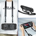 thumbnail image 4 of Dteck Case for Steam Deck, Steam Deck Case with Shoulder Strap, Shockproof Protective Case,Foldable Bracket,Black, 4 of 10