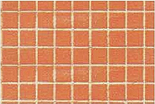 JTT Scenery 97418 PATTERN SHEETS, Square Tile, O-scale (1:48) 2/pk