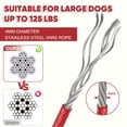 thumbnail image 3 of Libbipaw Furggis 50 Ft Heavy Duty Dog Tie-Out Cable, Up to 250 lbs, Red, 3 of 7