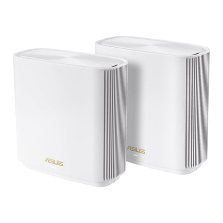 UPC: 0195553097895 | ASUS ZenWiFi Whole-Home Tri-Band Mesh WiFi 6E System (ET8 2PK)  Coverage up to 5 500 sq.ft & 6+Rooms  6600Mbps  New 6GHz Band  AiMesh Instant Guard