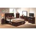 thumbnail image 2 of Glory Furniture Louis Phillipe Full Storage Bed in Cappuccino, 2 of 3