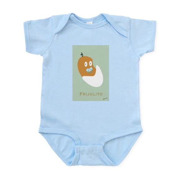 CafePress - Baby Bean/ Frijolito Infant Creeper - Baby Light Bodysuit, Size Newborn - 24 Months