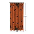 thumbnail image 5 of Halloween Spider Web and Bats Shower Curtain 36"x72" ,Bathroom Decorative Shower Curtains Set with 12 Hooks,Modern Waterproof Washable Shower Curtain, 5 of 6