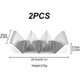thumbnail image 2 of 2 pcs Stainless Steel Taco Holders for 2-3 Hard Shells, taco holder, 2 of 5