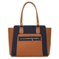thumbnail image 1 of Bolso Yute De Mujer FANA Itzira Color Azul Marino Fina Llévatela, M4025!!, 1 of 3