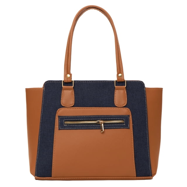 Bolso Yute De Mujer FANA Itzira Color Azul Marino Fina Llévatela, M4025!!