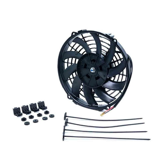 Motoventilador universal Cardic 9in Ventilacion hacia dentro 2cable