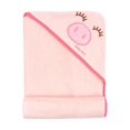 thumbnail image 1 of Toalla corporal Baby Mink Salida de Baño Rosa Cerdita, 1 of 4