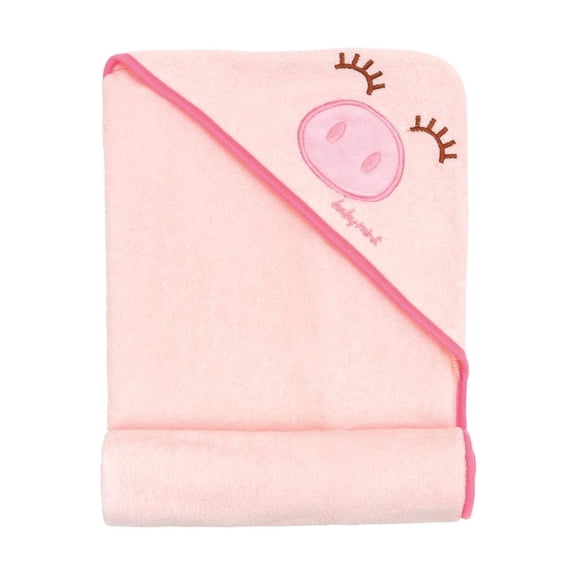 Toalla corporal Baby Mink Salida de Baño Rosa Cerdita