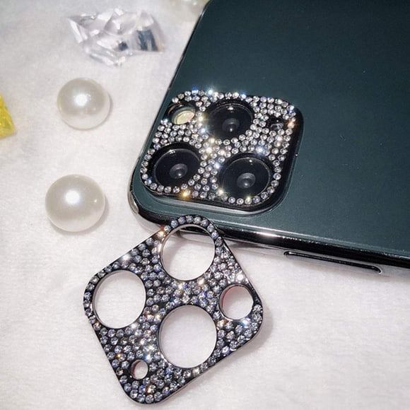Cubierta para lente de cámara GSRYPC para iPhone 12 Pro Max con brillo