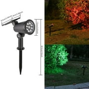 Iumwxz solar lights outdoor Solar Spotlights Outdoor Light Control Ground Inserted Lights Household Outdoor Courtyard Lights Garden Tree Lights garden lights patio lights Plastic