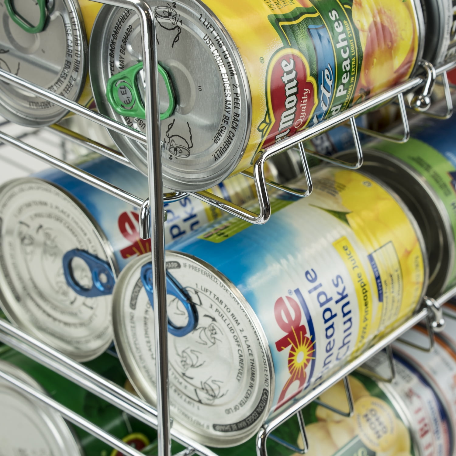 Sorbus 3-Tier Stackable Can Organizer Rack, Holds 36 Cans, Pantry & Kitchen Storage Food Storage