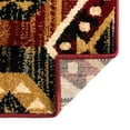 thumbnail image 6 of Unique Loom Pioneer Collection Area Rug - Billings (2' x 6' 1" Runner Multi/Black), 6 of 6