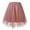 572-Hot Pink, variant on ZSQDM Clear! Womens Pleated Knee Length Skirt Adult Tutu Dancing Skirt Blue XXXL