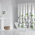 thumbnail image 2 of Waterproof Beautiful Colorful Floral Shower Curtain 72x72 Inch Boho Style Polyester Unique Shower Curtain for Bathroom Hotel Home Decor with 12 Plastic Hooks, 2 of 5