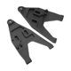 thumbnail image 3 of 2 uds brazo de suspensión inferior delantero enlace de varilla de tracción mecanizado CNC piezas de mejora de reequipamiento RC para coche TRAXXAS UDR 1/7 RC negro, 3 of 8