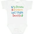thumbnail image 3 of Inktastic West Virginia Grandma Loves Me Boys or Girls Baby Bodysuit, 3 of 5