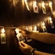 thumbnail image 1 of Cadena de luces, clip para fotos, luz LED, cadena de luces LED, cadena de luces LED para uso conveniente en fiestas, 1 of 8