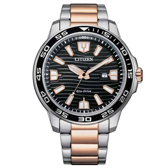 Citizen Eco Drive Marine Sport Men's Two-Tone Stainless Steel Watch AW1524-84E