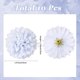 thumbnail image 2 of 10 piezas de flores artificiales de crisantemo azul de 40 x 30 mm, adornos de flores, ramo de bolas para bodas, fiestas, decoración del hogar y la oficina., 2 of 3