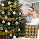 thumbnail image 4 of Christmas Decorations Christmas Ball Set Electroplated Plastic Painteds Christmas Tree Ornaments 6cm 16 Pieces, 4 of 6