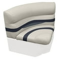 thumbnail image 3 of Wise BM11028-986 Premier Series Pontoon 28" Radius Corner Cushion Set - Platinum / Spectra Navy / Cobalt, 3 of 11