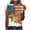 Multicolor#8, variant on ShiShine Women's 4th of July Graphic Tee Tops Summer Short Sleeve Crew Neck Shirts Dressy Independence Day Blouses for Women S-3XL