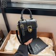 thumbnail image 2 of Bolsos casuales sencillos de otoño e invierno para mujer, nuevo estilo coreano, popular bolso cuadrado pequeño, bolso bandolera sencillo de moda., 2 of 2