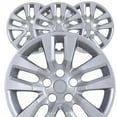 thumbnail image 3 of 16" Set of 4 Hubcaps Wheel Rims Cover Fit for 2013-2018 Nissan Altima Sedan Compatible with Steel Wheels Snap on Installation(16-inch,Lacquer), 3 of 11