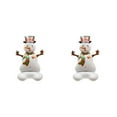 thumbnail image 3 of Destyer Beautiful Balloon Christmas Decorations Party Essentials Christmas Gifts multicolor Stretching Snowman 2Set, 3 of 6
