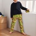 thumbnail image 5 of Hirioo Tropical Summer Fruit for Teenagers' Pajama Pants Womens Lounge Pants with Pockets Pj Bottoms Pants for Men-Medium, 5 of 6