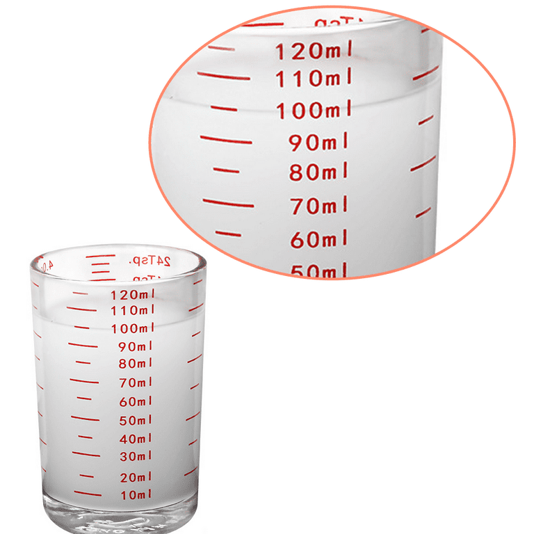 measuring cup liquid heavy glass wine